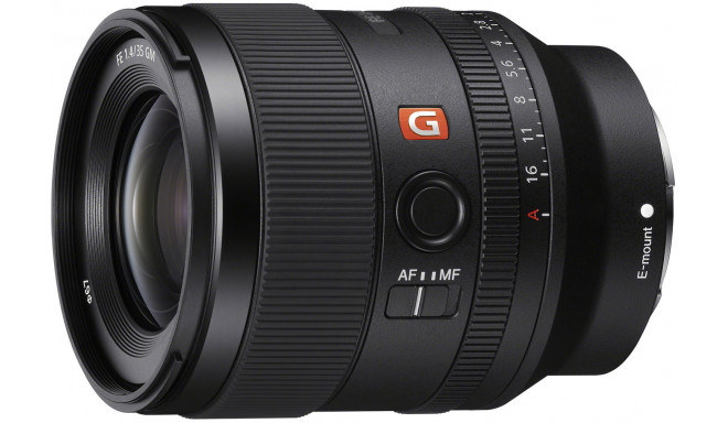 Sony FE 35mm f/1.4 GM lens