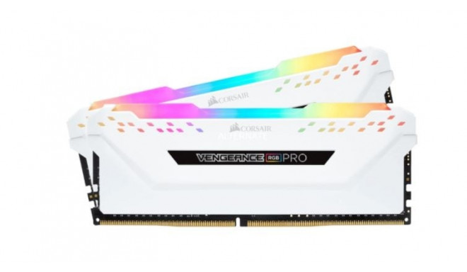 Corsair RAM DDR4 Vengeance RGB 16GB/3200 (2x8GB) White CL16