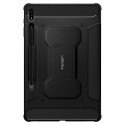 Kaitsekaaned Rugged Armor Pro, Samsung Galaxy Tab S7+, must, Spigen Kaitsekaaned Rugged Armor Pro, Samsung Galaxy Tab S7+, must, Spigen