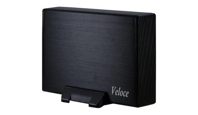 Drive Cabinet INTER-TECH Veloce (3.5" HDD, SATA/SATA II, USB3.0) Black