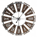 Wall Clock Dekodonia Metal MDF Wood (75 x 5 x 75 cm)