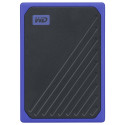 Western Digital väline kõvaketas MyPassport Go 1TB, must/sinine (WDBMCG0010BBT-WESN)