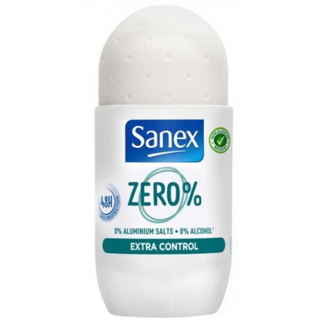 Sanex roll on deodorant Zero Extra Control 50ml