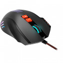 Wired Gaming Mouse with 8 programmable buttons, sunplus optical 6651 sensor, 4 levels of DPI default