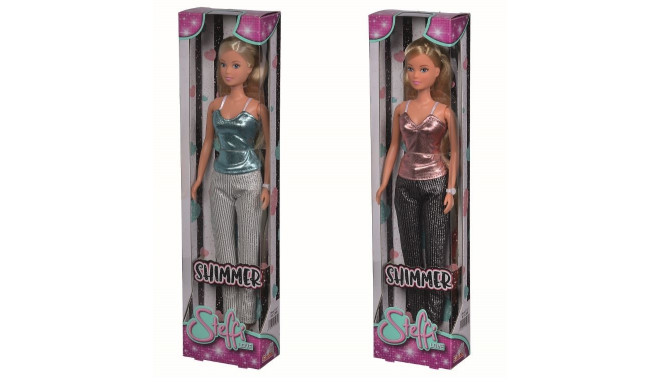 Steffi in a shiny costume, 2 types