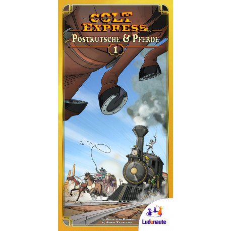 Asmodee lauamäng Colt Express Stagecoaches and Horse DE (217672)
