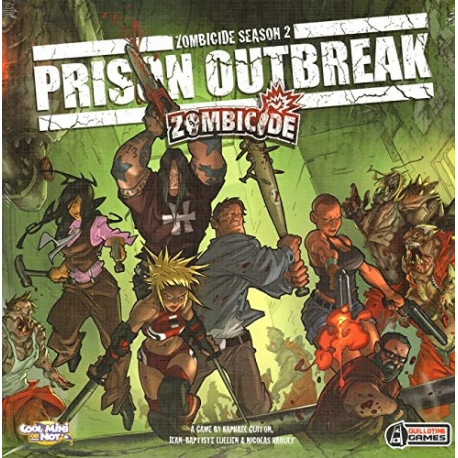 Asmodee board game Zombicide Prison Outbreak (Part2) In German