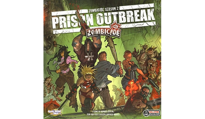 Asmodee board game Zombicide Prison Outbreak (Part2) In German