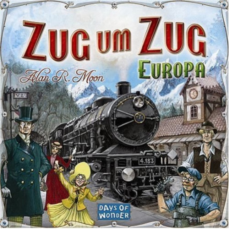 Asmodee board game Train to Train Europe (200098)