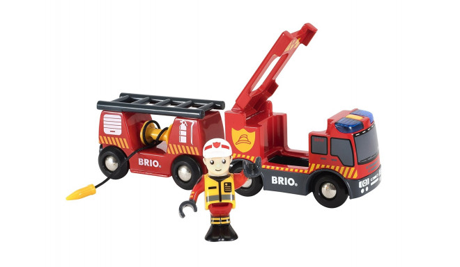 BRIO Light and Sound Fire Engine (33542)