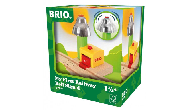 Brio mängukomplekt My First Railway Bell Signal (33707)