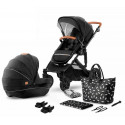 Baby pushchair Prime 2in1 Black