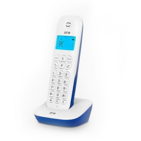 SPC desktop phone 7300A, white/blue
