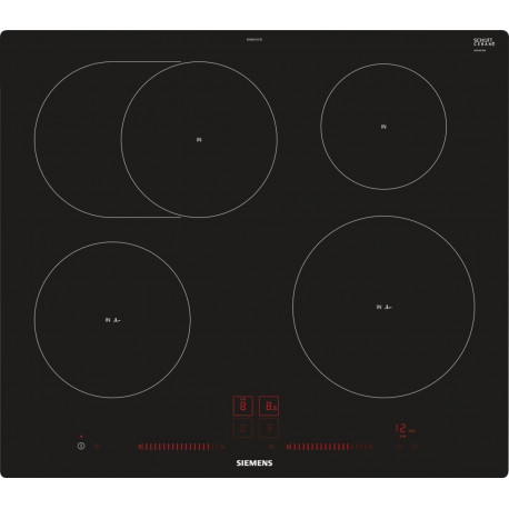 Siemens built-in induction hob EH601LFC1E, black