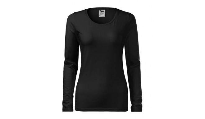Adler T-särk pikkade varukatega 139 slim must XL