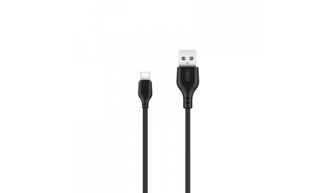 XO cable NB103 USB - USB-C 1,0 m 2,1A black