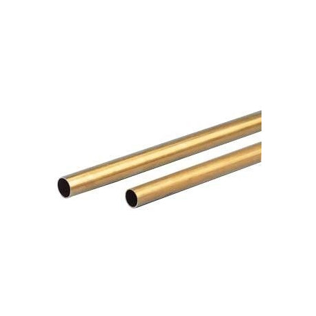 Brass tube O 5,4/4,6x1000 mm