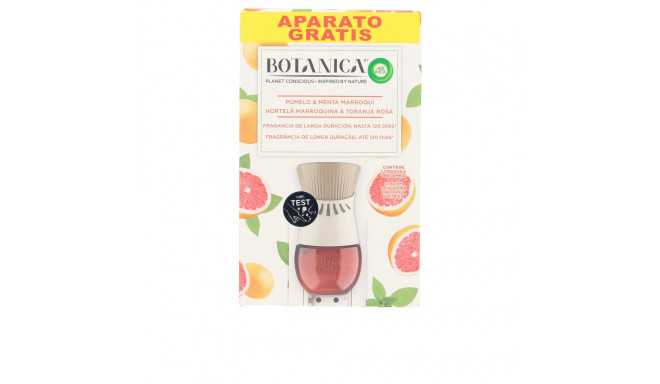 AIR-WICK BOTANICA ambientador eléctrico completo #pomelo & menta 19 ml