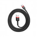 Baseus Cafule cable USB - USB-C 1,0 m 3A red-black