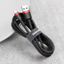 Baseus Cafule cable USB - USB-C 1,0 m 3A red-black