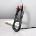 Baseus Cafule cable USB - USB-C 0,5 m 3A red-black
