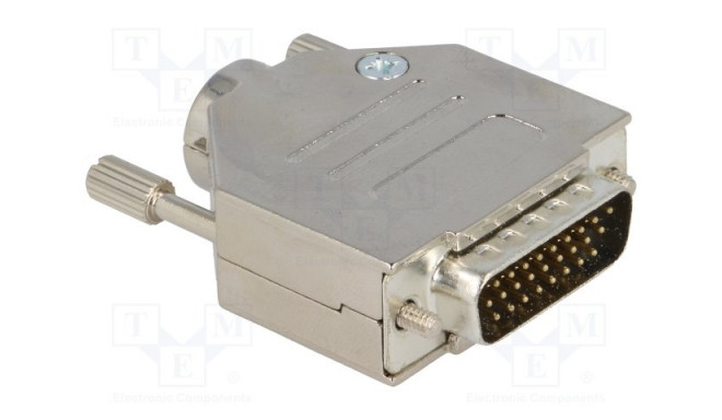 ENCITECH DTZK15-HDP-K D-Sub HD; PIN: 26; plug; male; soldering; for cable; black