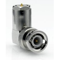 BNC-FME male-male right angle adapter