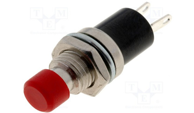 PS-01 switch, push-button, SPST-NO contacts