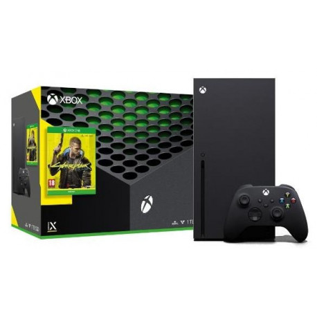 CONSOLE XBOX SERIES X 1TB/CYBERPUNK 2077 BUND MICROSOFT