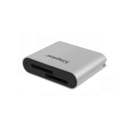 KINGSTON USB3.2 GEN1 WORKFLOW DUAL-SLOT SDHC/SDXC UHS-II CARD READER
