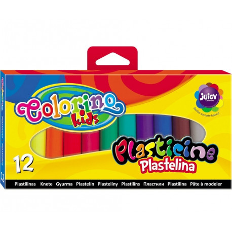 Plastiliin COLORINO, 12 värvi
