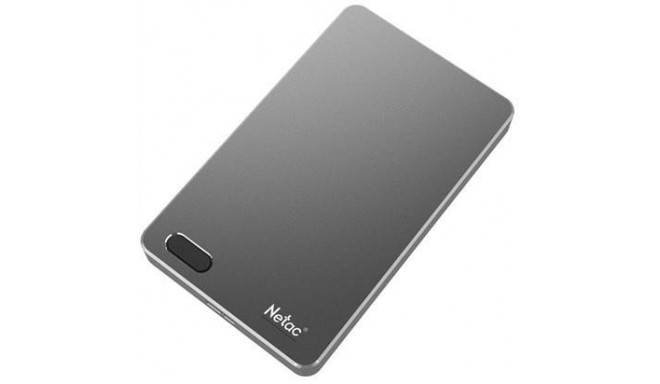 External HDD|NETAC|NT05K391F-002T-30GR|2TB|USB 3.0|Buffer memory size 8 MB|Colour Iron|NT05K391F-002