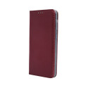 Smart Magnetic case for Xiaomi Redmi Note 9S / 9 Pro burgundy