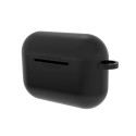 Airpods Pro case black with hook