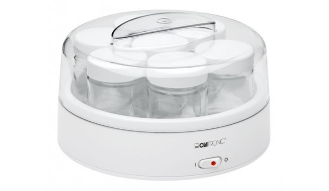 Clatronic yoghurt maker JM 3344 14W white - with 7 glasses