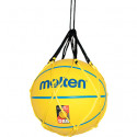 Ball net BND-L, for 1 ball, black/yellow, TM Molten