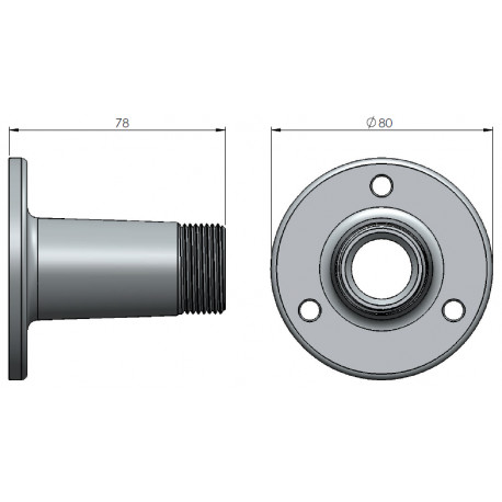 10003-003 HD mount mereantennile