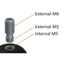 SX-MOUNT (M5/M6) Mobile roof, trunk and wing mount 5m of cable FME-female plug