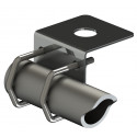 10000-141 Stainless steel Mast/Wall/Rail Mount (Ø 17.5 mm)