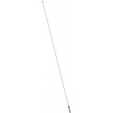 E60-300F 0 dB (M6) Flexible full 1/4 λ spring loaded customer tunable antenna whip