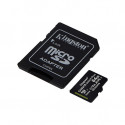Mälukaart microSD 64GB, Class 10, UHS-I, R100/W10, Canvas Select Plus, Kingston