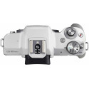 Canon EOS M50 Mark II + EF-M 15-45 mm, valge