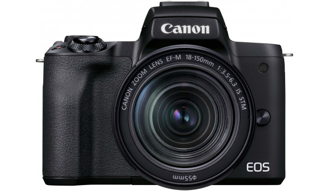 Canon EOS M50 Mark II + EF-M 18-150 mm IS STM, black