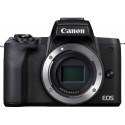 Canon EOS M50 Mark II + EF-M 15-45 mm + 55-200 mm, black