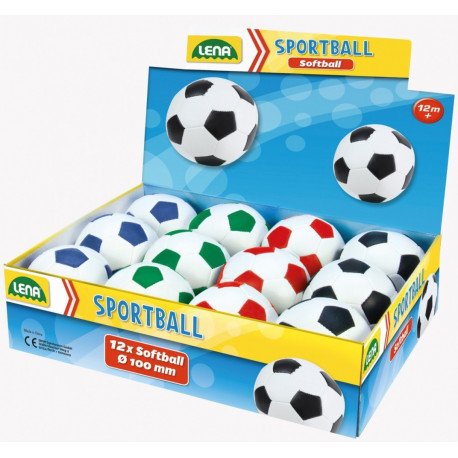 Lena Soft football 20 cm mic color dislay 12 pcs