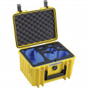 B&W Copter Case Type 2000 Y yellow w. DJI Mavic Mini Inlay