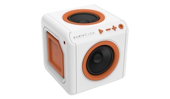 Allocacoc speaker AudioCube, white