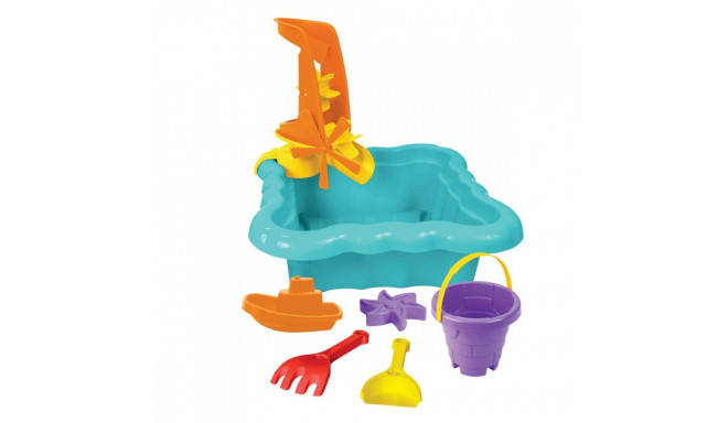 Wader Sandbox with accessories turquoise