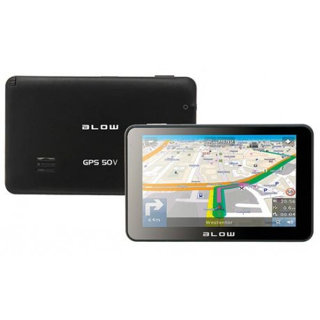 BLOW GPS50V navigator Fixed 12.7 cm (5") TFT Touchscreen Black