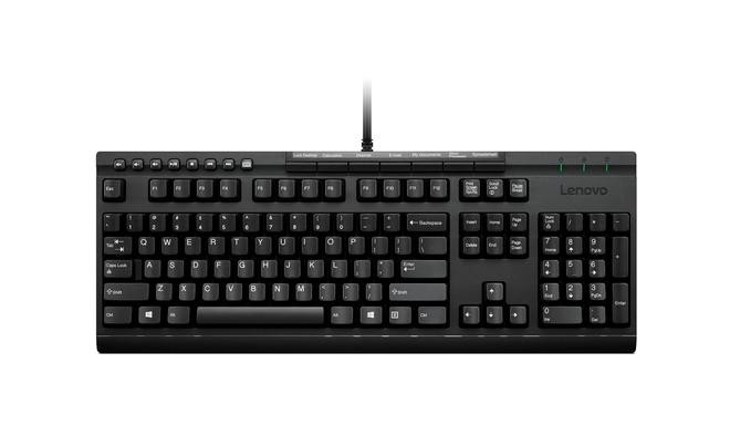 Lenovo Enhanced Performance USB Gen II keyboard QWERTY US International Black